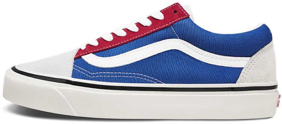Vans Old Skool 36 DX 'White Blue Red' VN0A38G2XFN Buy Vans Old Skool 36 DX 'White Blue Red' VN0A38G2XFN