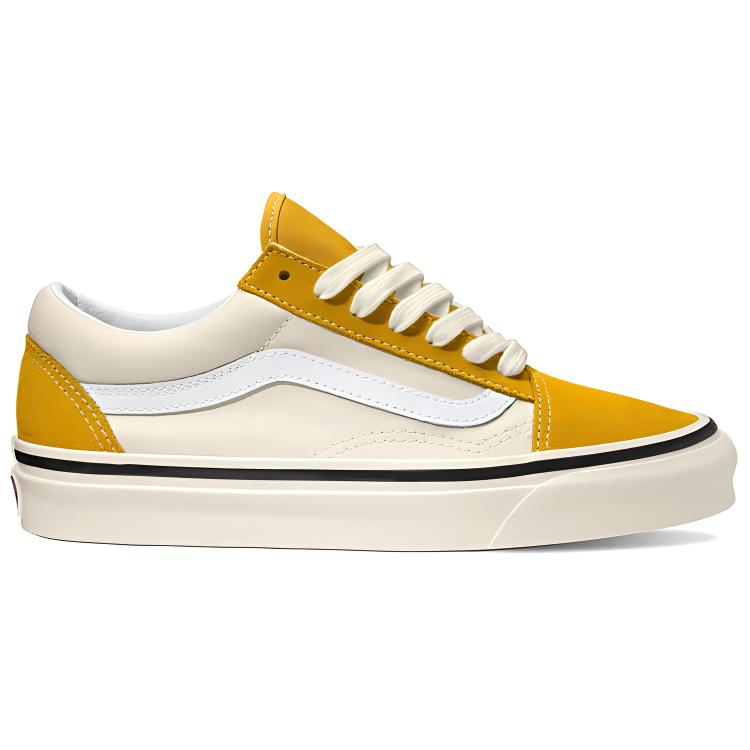 Order バンズ オールドスクール36 DX イエロー/ホワイト VN0A38G2U8R