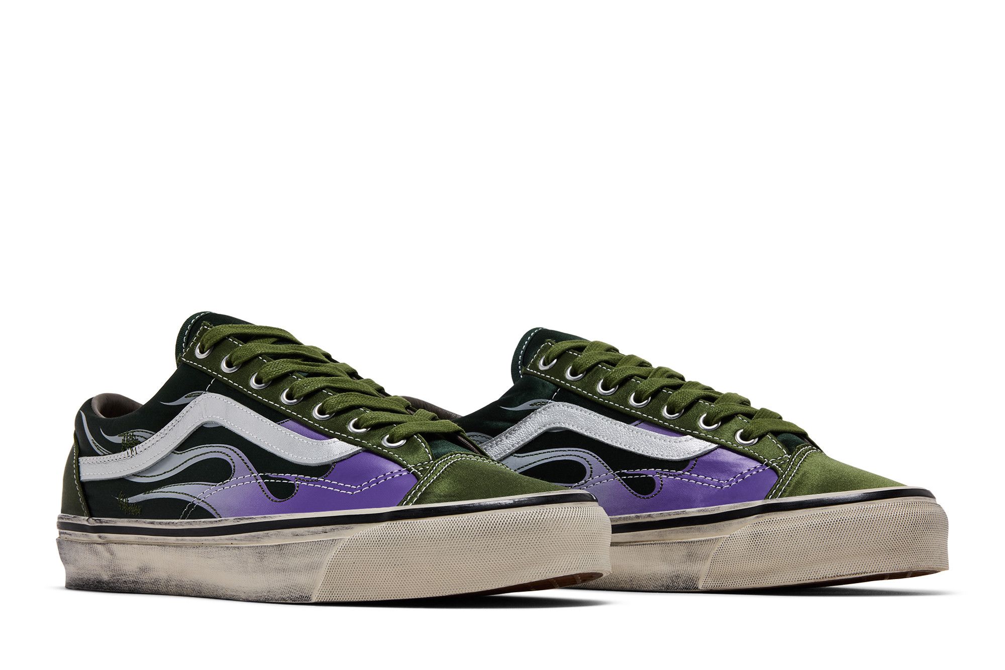 Cheap Vans Old Skool 36 LX ''复古火焰绿'' VN000D9RGRK