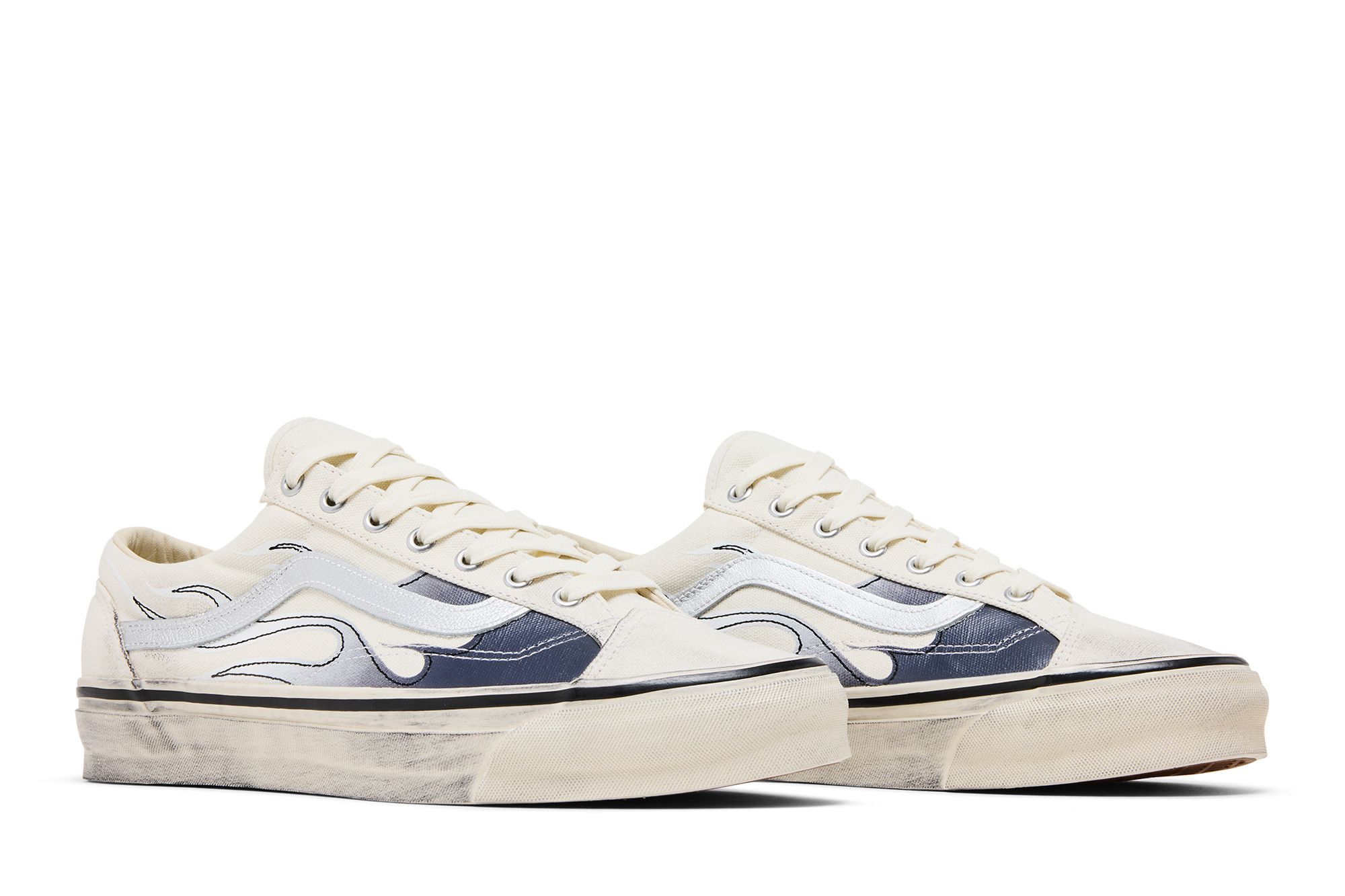 Cheap Vans Old Skool 36 LX ‘经典火焰棉花糖’ VN000D9RCCZ