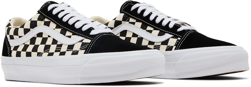 ヴァンズ オールドスクール36 LX チェッカーボード (黒) VN000CQD2BO Cheap ヴァンズ オールドスクール36 LX チェッカーボード (黒) VN000CQD2BO