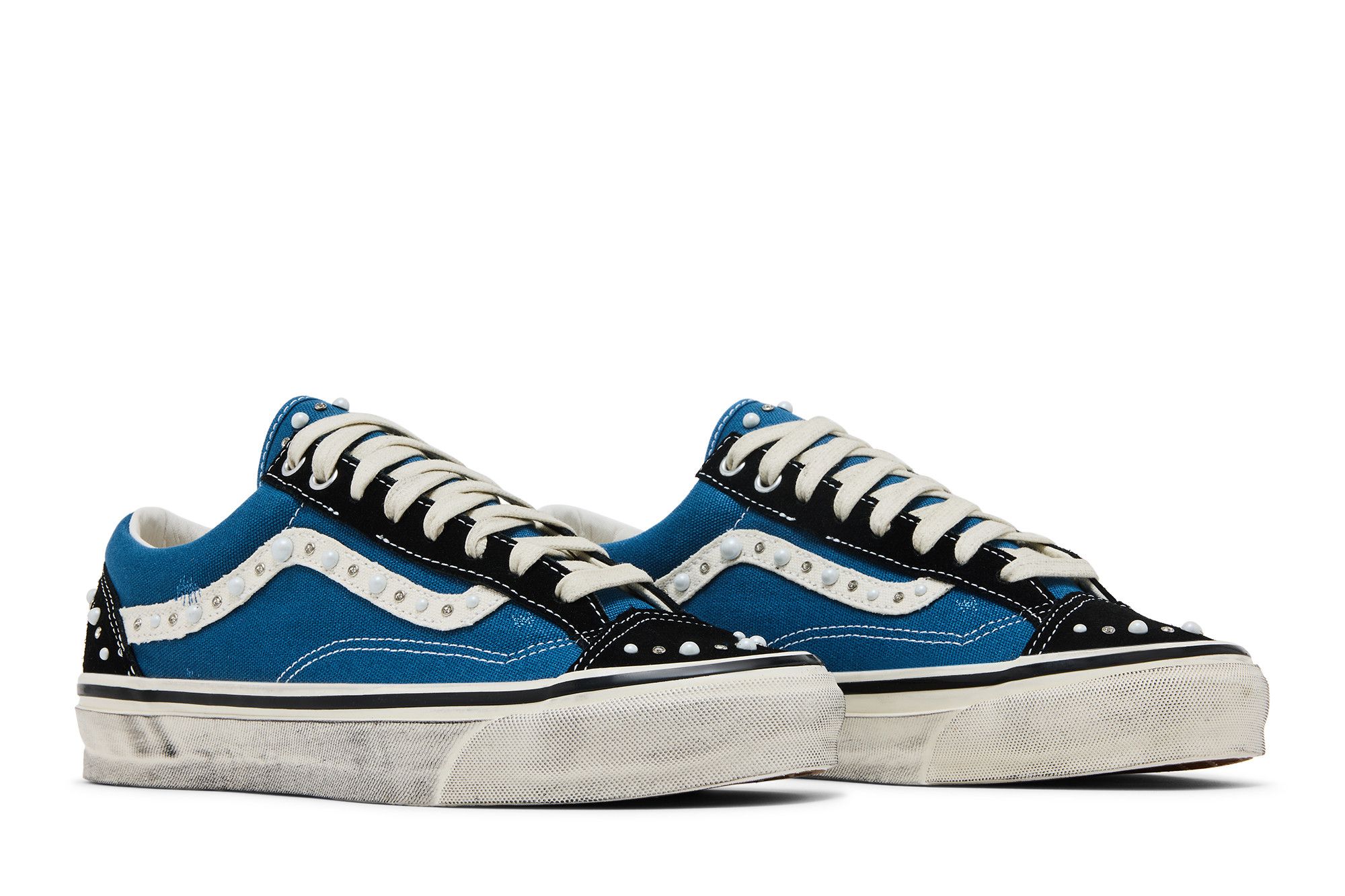 Cheap Vans Old Skool 36 LX ''珍珠化配色 - 黑海軍藍'' VN000E8VYA6