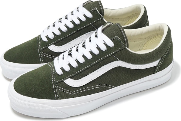 Vans Old Skool 36 LX 'Pig Suede - Scarab' VN000CXUPRM Order Vans Old Skool 36 LX 'Pig Suede - Scarab' VN000CXUPRM
