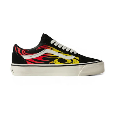 Vans Old Skool 36 LX Warped Tour Black Flame