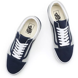 Vans 2tone Suede Old Skool 'Abu-Abu Biru' VN0A3WKT4OV Shop Vans 2tone Suede Old Skool 'Abu-Abu Biru' VN0A3WKT4OV