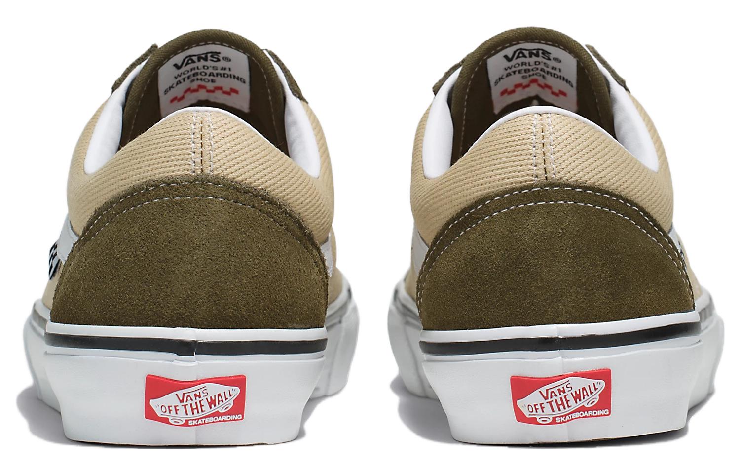 Purchase Vans Old Skool 舒適百搭 防滑減震 低筒 滑板鞋 男女皆宜 橄欖綠