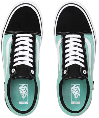 Vans Old Skool Pro '黑绿' 经典滑板鞋 VN000ZD4W8K Shop Vans Old Skool Pro '黑绿' 经典滑板鞋 VN000ZD4W8K