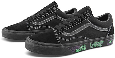 Vans Old Skool 低筒 滑板鞋 男女款 黑綠色 Order Vans Old Skool 低筒 滑板鞋 男女款 黑綠色