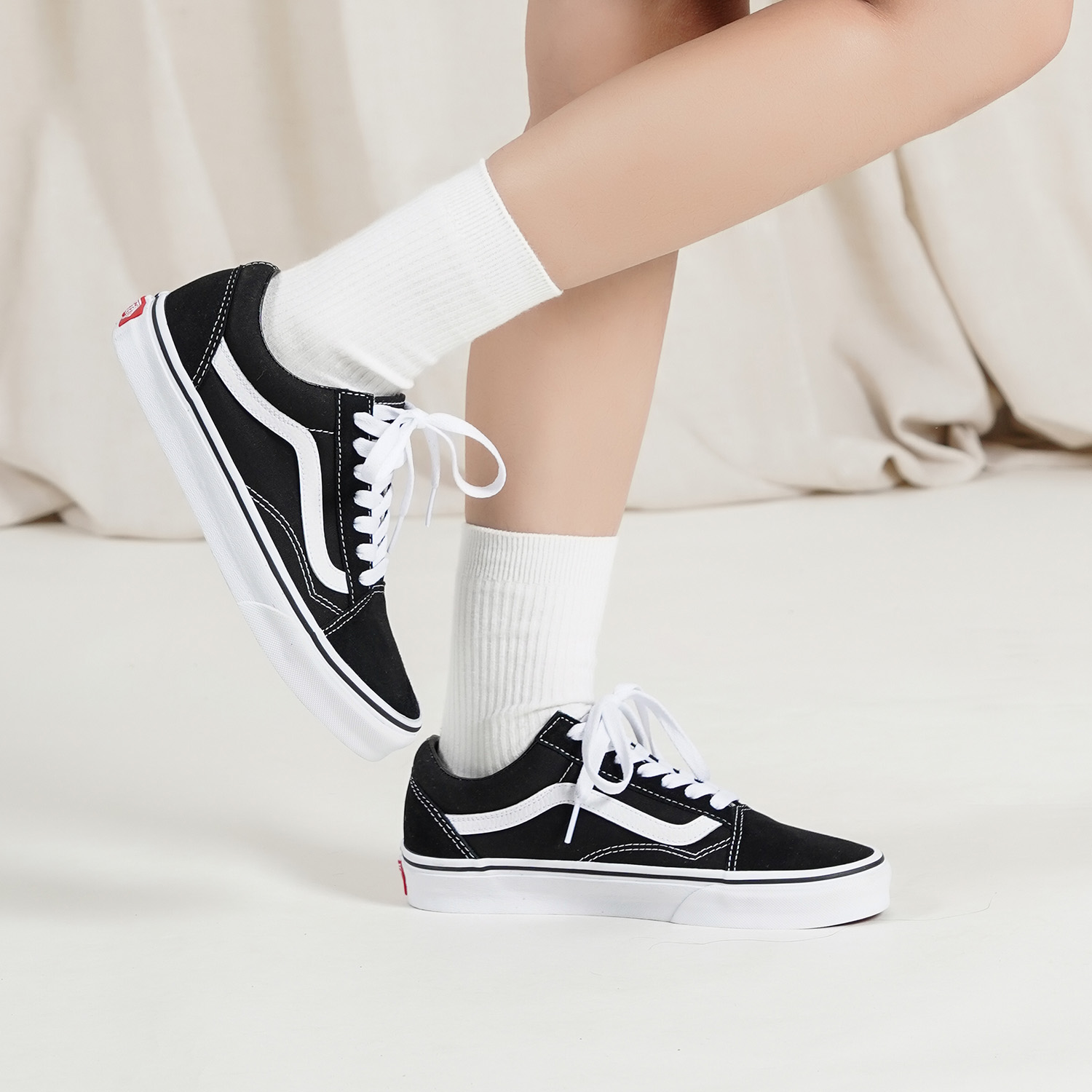 Vans Old Skool 'Black White' 圖 10