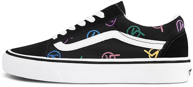 Vans Old Skool 彩標 低筒 滑板鞋 男女同款 黑白 Buy Vans Old Skool 彩標 低筒 滑板鞋 男女同款 黑白