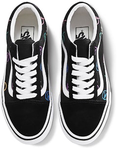 Vans Old Skool 彩標 低筒 滑板鞋 男女同款 黑白 Lookbook Vans Old Skool 彩標 低筒 滑板鞋 男女同款 黑白