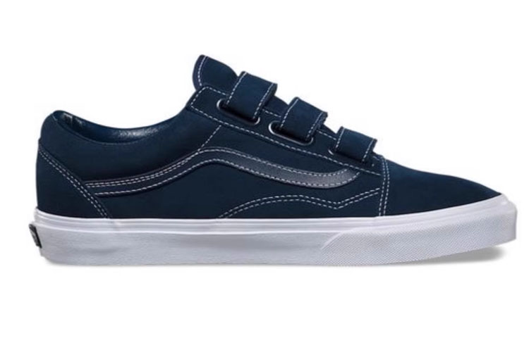 Order Vans Old Skool 百搭休閒 舒適輕鬆 減震防滑耐磨 低幫 板鞋 男女同款 藍色