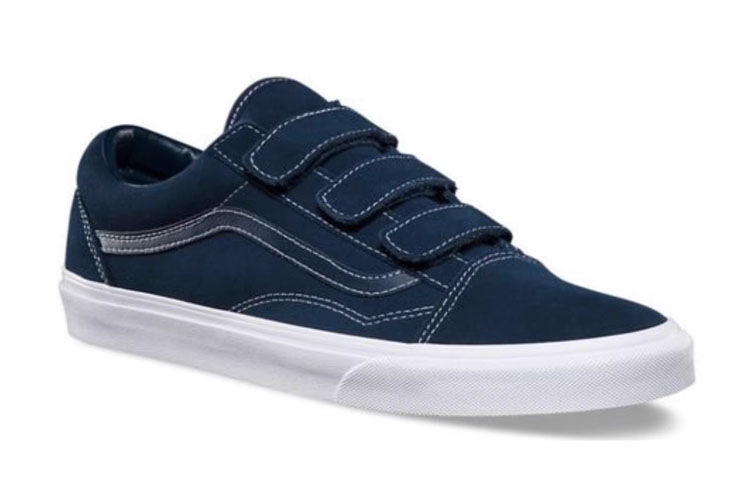 Lookbook Vans Old Skool 百搭休閒 舒適輕鬆 減震防滑耐磨 低幫 板鞋 男女同款 藍色