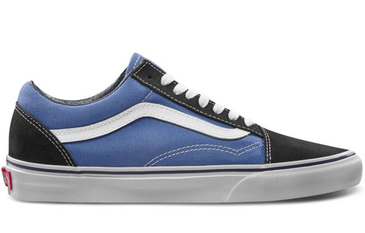 Order Vans Old Skool 'Biru Hitam' VN000D3HNVY-YC