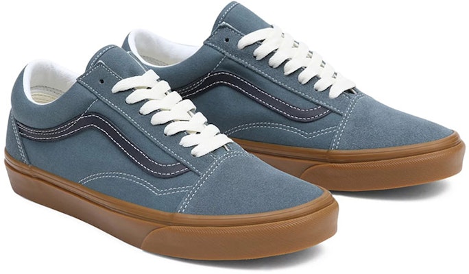 Vans Old Skool 低筒 滑板鞋 男女皆宜 藍黑 Lookbook Vans Old Skool 低筒 滑板鞋 男女皆宜 藍黑