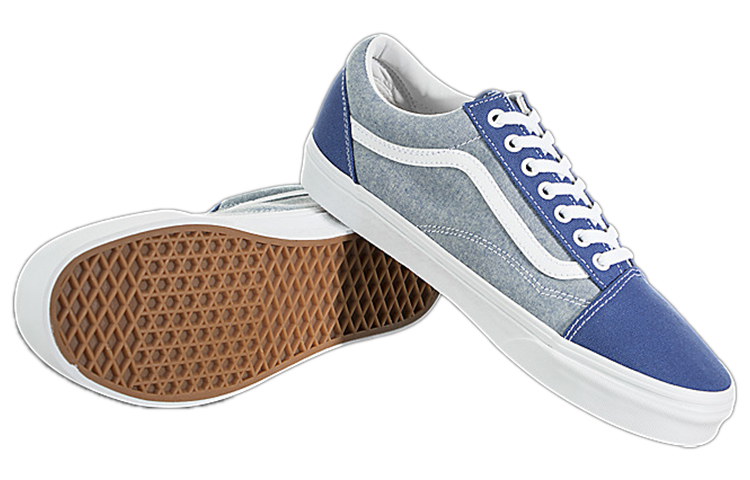 Purchase Vans Old Skool Sneakers Biru/Abu-Abu VN0A38G1VJP