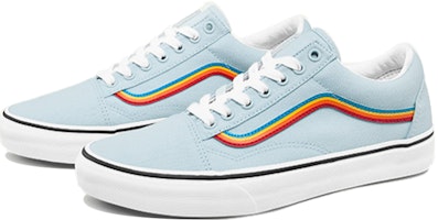 Vans Old Skool Azul/Multicolor VN0A4U3BU4K Lookbook Vans Old Skool Azul/Multicolor VN0A4U3BU4K