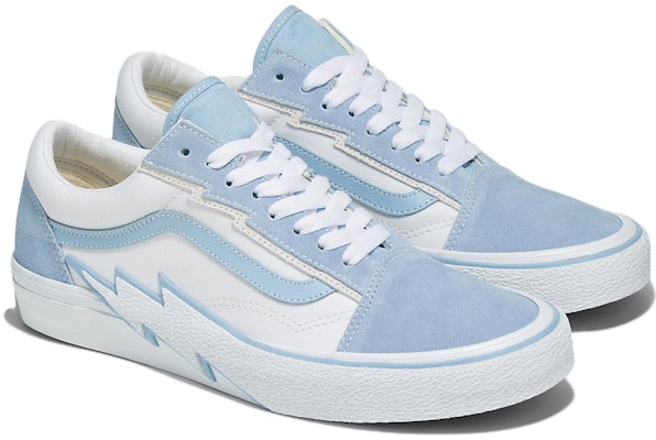 Vans Old Skool '闪电-浅蓝色' 经典款 VN0009Q5689 Lookbook Vans Old Skool '闪电-浅蓝色' 经典款 VN0009Q5689