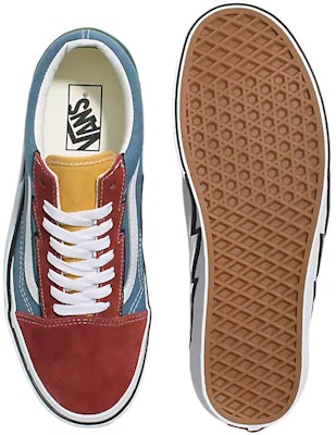 Vans Old Skool Bolt 防滑減震 低筒 滑板鞋 男女款 藍紅 Shop Vans Old Skool Bolt 防滑減震 低筒 滑板鞋 男女款 藍紅