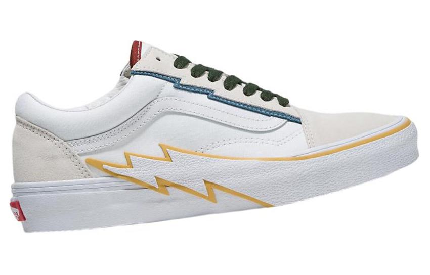 Vans Old Skool 'Bolt White Yellow' 圖 2