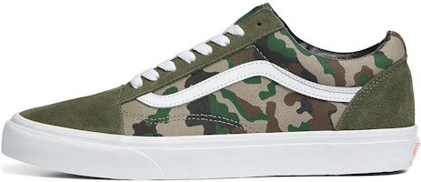 Vans Camo Old Skool 'Green White' VN0007NTY33 Vans Camo Old Skool 'Green White' VN0007NTY33