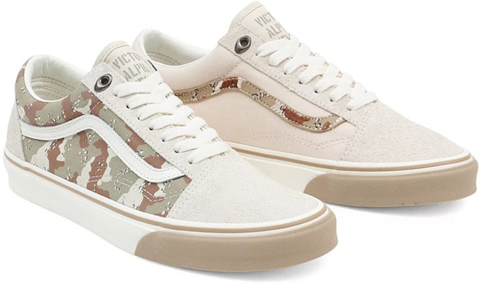 Vans Old Skool Kasut Skate Kasual Unisex Coklat Kamoflaj 'Cream Brown' VN0A5JMIQC4 Lookbook Vans Old Skool Kasut Skate Kasual Unisex Coklat Kamoflaj 'Cream Brown' VN0A5JMIQC4