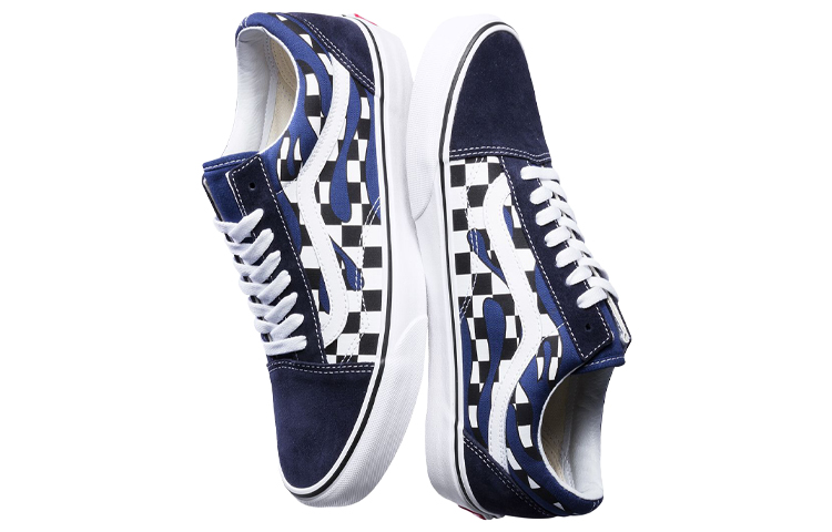 Lookbook Vans Old Skool 'Checker Flame' VN0A38G1RX6