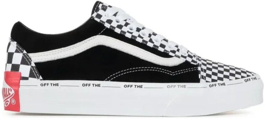 Vans 老派经典 '棋盘混乱' VN0A38G10A6 Order Vans 老派经典 '棋盘混乱' VN0A38G10A6