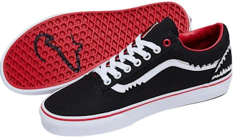 Lookbook Vans Old Skool 舒適百搭 防滑耐磨 低筒 滑板鞋 男女款式 黑色