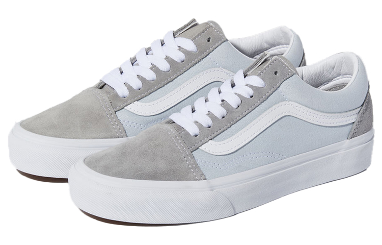 Lookbook バンズ オールドスクール クラシックスポーツ ドリズル グレー VN0A3WKT4FY