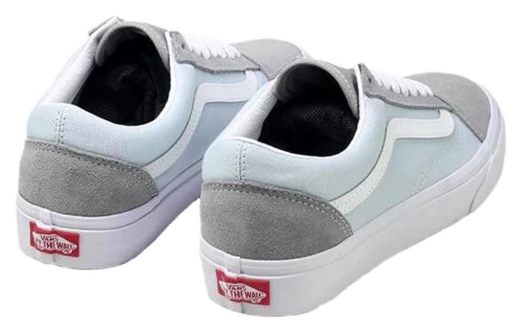 Shop バンズ オールドスクール クラシックスポーツ ドリズル グレー VN0A3WKT4FY