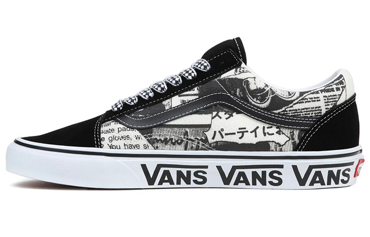 Buy Vans 经典款 老学校 '拼贴 - 黑色' VN0A5JMIBZW