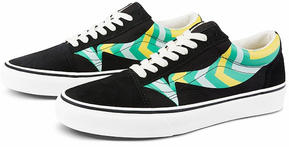 Vans 老派经典 黑色/多彩色 VN0A4U3B2T5 Order Vans 老派经典 黑色/多彩色 VN0A4U3B2T5