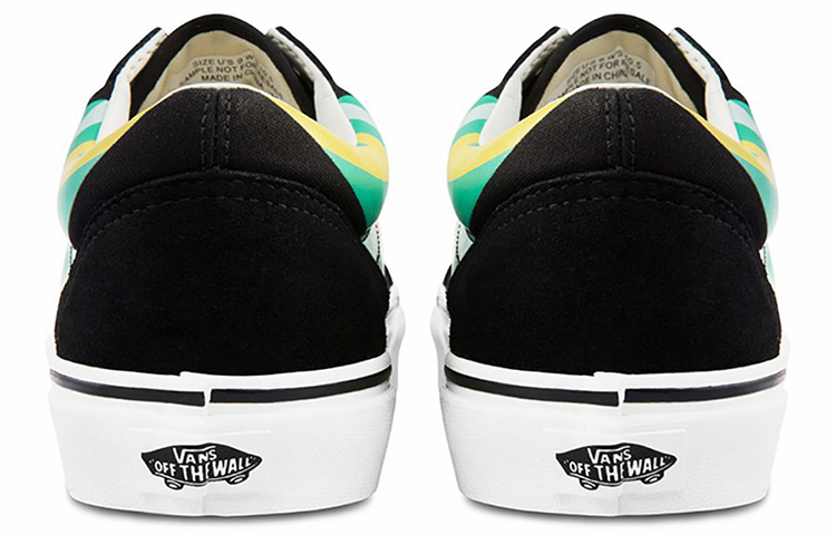 Shop Vans Old Skool Hitam/Warna-Warni VN0A4U3B2T5