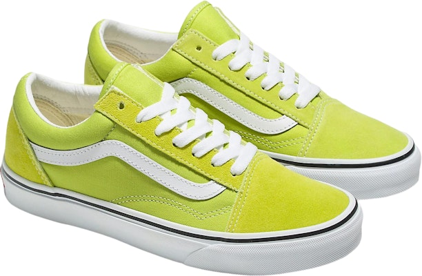 Vans Old Skool Color Theory 潮流休閒 防滑耐磨 低筒 滑板鞋 男女同款 綠白 Lookbook Vans Old Skool Color Theory 潮流休閒 防滑耐磨 低筒 滑板鞋 男女同款 綠白