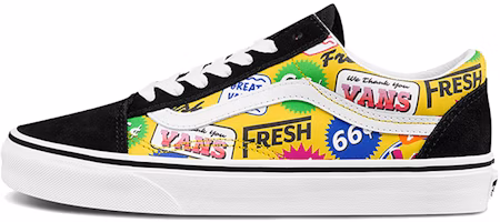 Vans Old Skool Colored Letters Multicolor Multi-Color VN0A3WKT4RR Vans Old Skool Colored Letters Multicolor Multi-Color VN0A3WKT4RR