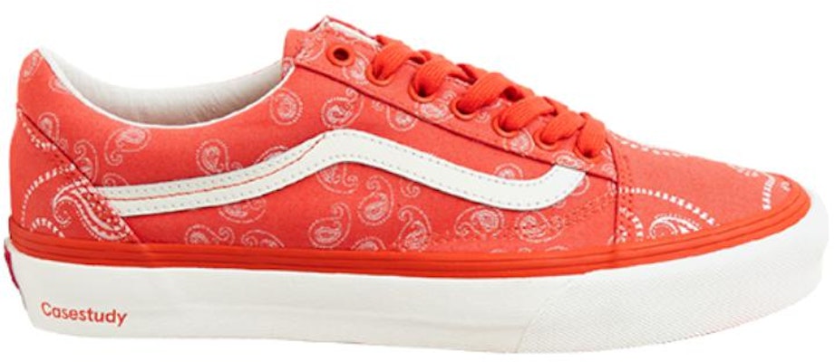 Vans Old Skool 舒適 防滑減震 低筒 滑板鞋 男女均適 紅色 韓風 Order Vans Old Skool 舒適 防滑減震 低筒 滑板鞋 男女均適 紅色 韓風