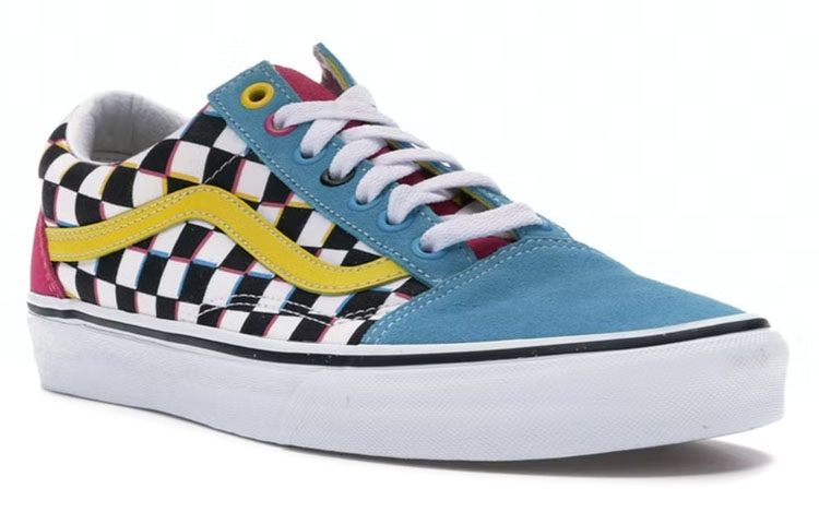 Lookbook Vans Old Skool 'Crazy Checks' - Diseño de cuadros locos. VN0A38G1RJ9