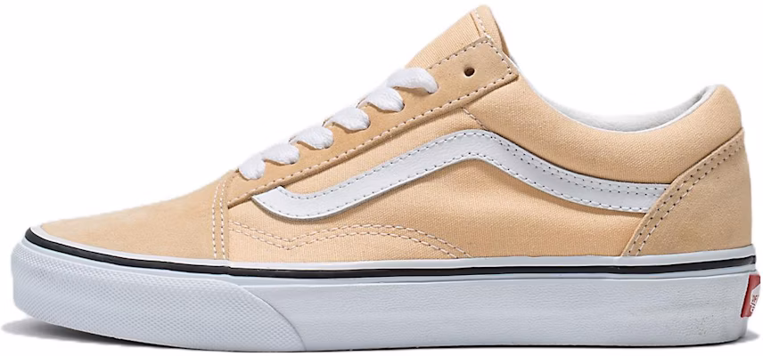 Vans Old Skool 潮流休閒 防滑耐磨 低筒 滑板鞋 男女款 米白 Buy Vans Old Skool 潮流休閒 防滑耐磨 低筒 滑板鞋 男女款 米白