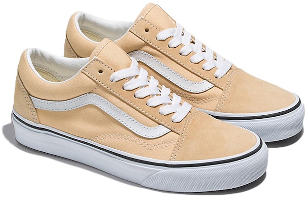 Vans Old Skool 潮流休閒 防滑耐磨 低筒 滑板鞋 男女款 米白 Lookbook Vans Old Skool 潮流休閒 防滑耐磨 低筒 滑板鞋 男女款 米白