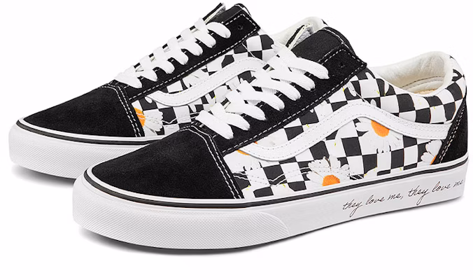 Vans Unisex Old Skool Kasut Low-Top Hitam/Putih VN0A5KRFB0B Order Vans Unisex Old Skool Kasut Low-Top Hitam/Putih VN0A5KRFB0B
