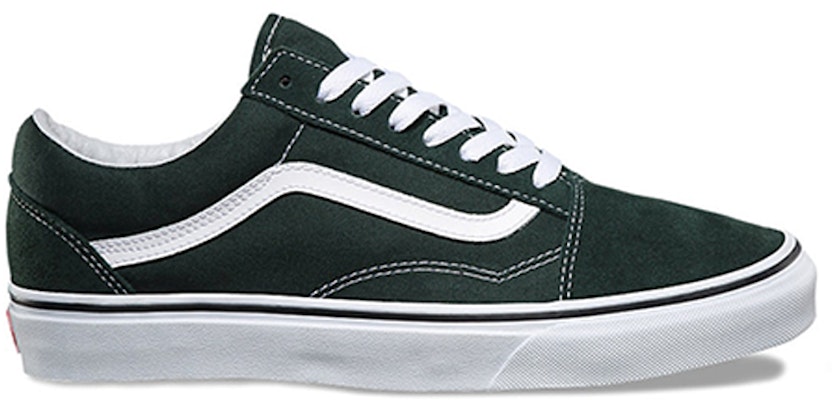Vans Old Skool Verde Oscuro Blanco VNOA38G1QSU Order Vans Old Skool Verde Oscuro Blanco VNOA38G1QSU