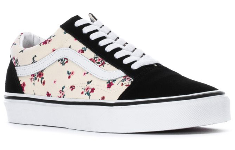 Lookbook ヴァンズ オールドスクール "小花柄 - 白" (Vanz Ōrudosukūru "Kobanagara - Shiro") VN0A38G116Z