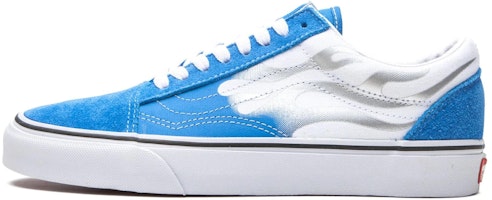 Vans Old Skool 'Flame - Mediterranian Blue' VN0A4U3BXF0