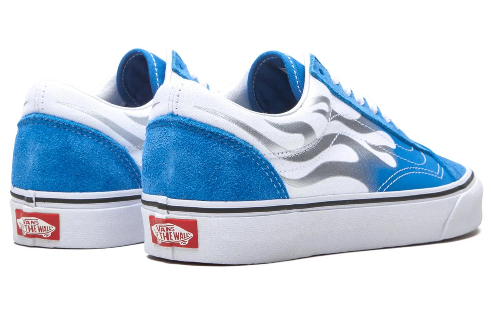 Shop 반스 올드스쿨 '플레임 - 메디터레이니언 블루' VN0A4U3BXF0