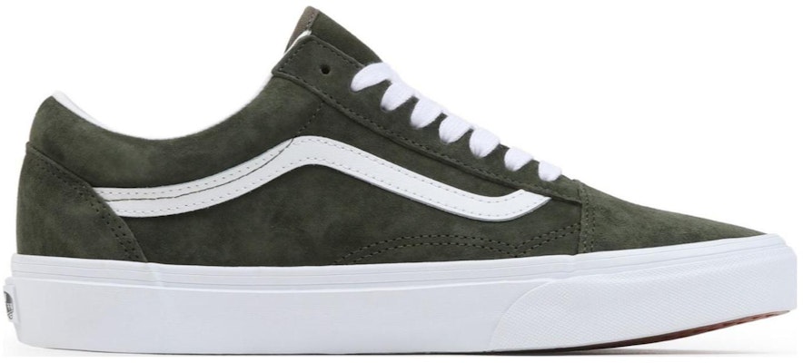 Vans Old Skool Zamszowe 'Green' VN0A4BW250K Order Vans Old Skool Zamszowe 'Green' VN0A4BW250K