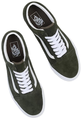 Vans Old Skool Zamszowe 'Green' VN0A4BW250K Shop Vans Old Skool Zamszowe 'Green' VN0A4BW250K