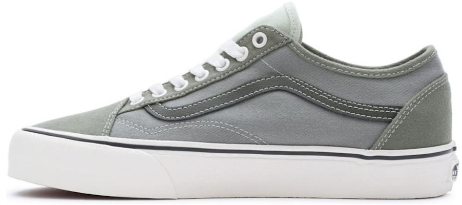 Vans Old Skool 減震耐磨 低筒 滑板鞋 男女同款 灰綠色 Buy Vans Old Skool 減震耐磨 低筒 滑板鞋 男女同款 灰綠色