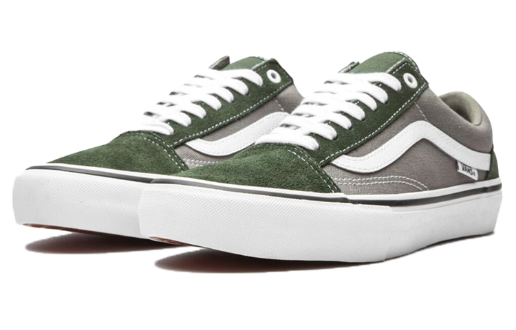 Order Vans Old Skool 灰绿色 VN0A45JC1ST