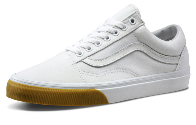 Order Vans Old Skool 'Gum Bumper - Blanco Puro' VN0A38G1Q8R